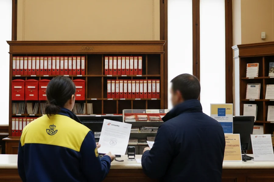 Compulsar documentos en correos