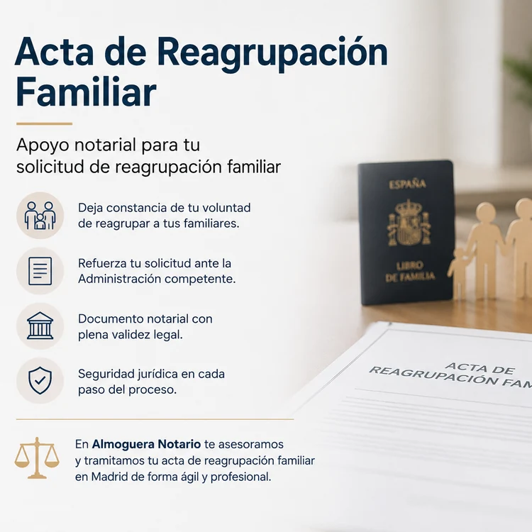 Acta de reagrupación familiar